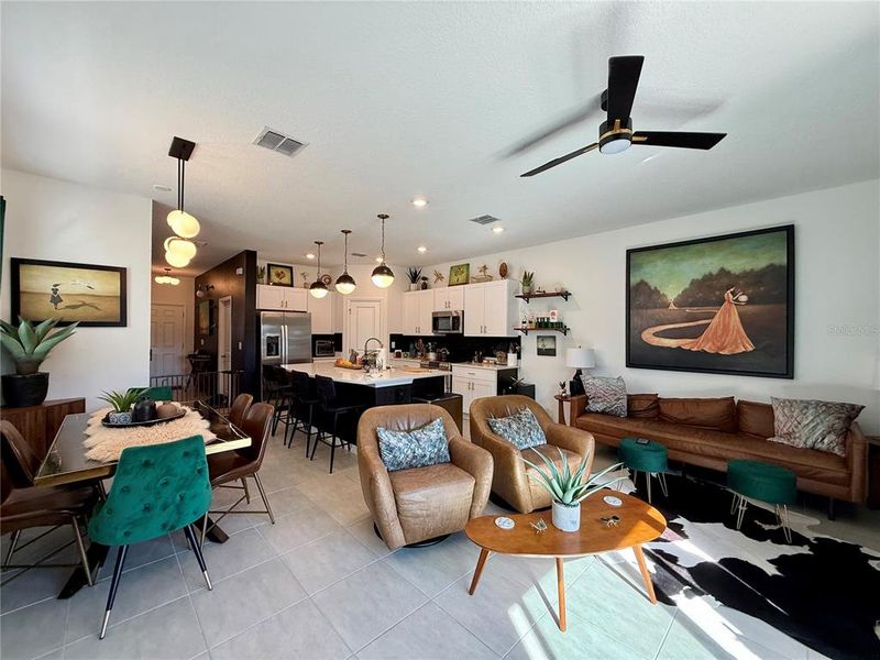 Furnished interior view inside a new home in , Edgewater (Image 9). Furnished interior view inside a new home in , Edgewater (Image 9).