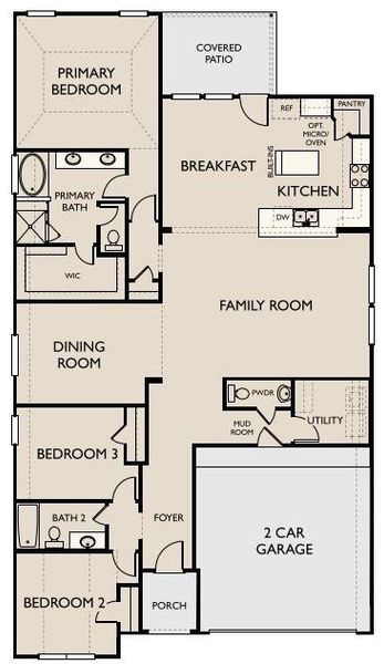 The Cheyenne floor plan The Cheyenne floor plan