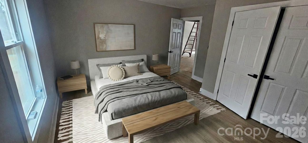 Furnished interior view inside a new home in , Clover (Image 15).