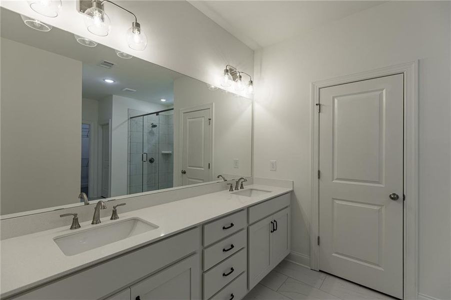 Furnished interior view inside a new home in , Winder (Image 12).