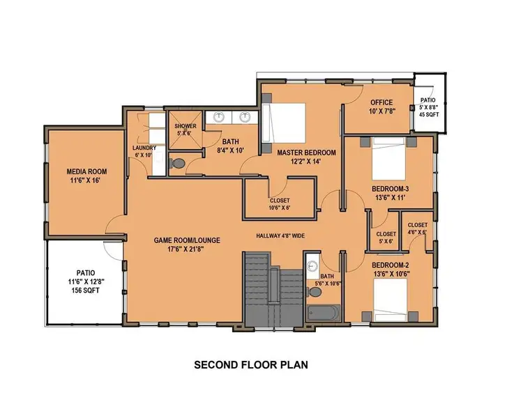 2nd Floor Floor plan