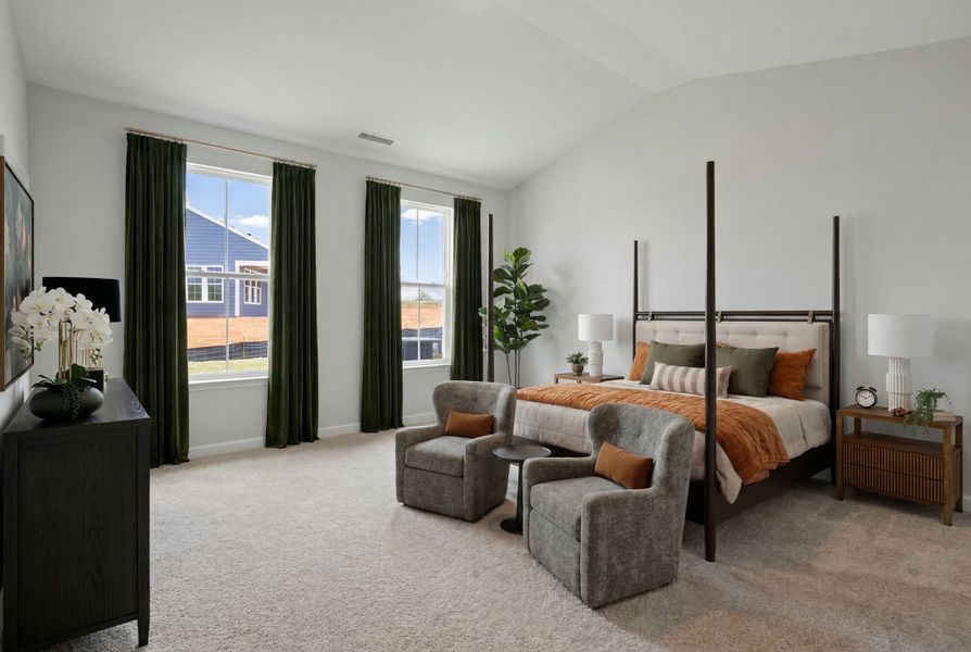 Representative furnished interior of a home built from the Davis - Vanguard Collection by Mungo Homes in Cornerstone, Anderson (Image 6).