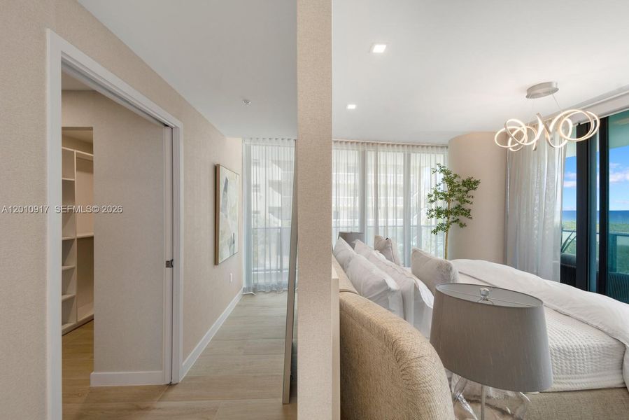 Furnished interior view inside a new home in Casamar, Pompano Beach (Image 39).
