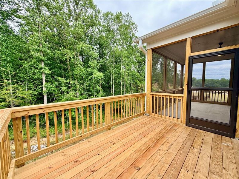 Exterior details and patio area of a home in Arbor West, Dawsonville (Image 4). Exterior details and patio area of a home in Arbor West, Dawsonville (Image 4).