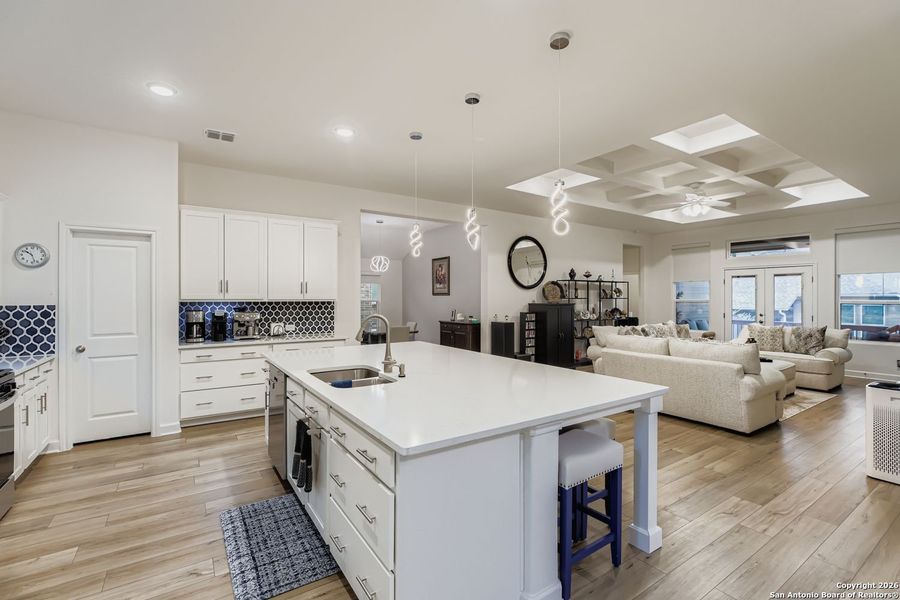Furnished interior view inside a new home in , Spring Branch (Image 6).