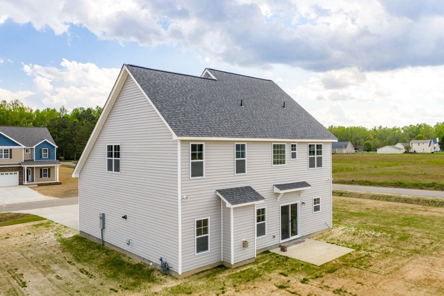 Representative exterior photo of a completed home built from the Ryder by Bill Clark Homes in Arbor Hills South II, Greenville, NC (Image 26). Representative exterior photo of a completed home built from the Ryder by Bill Clark Homes in Arbor Hills South II, Greenville, NC (Image 26).