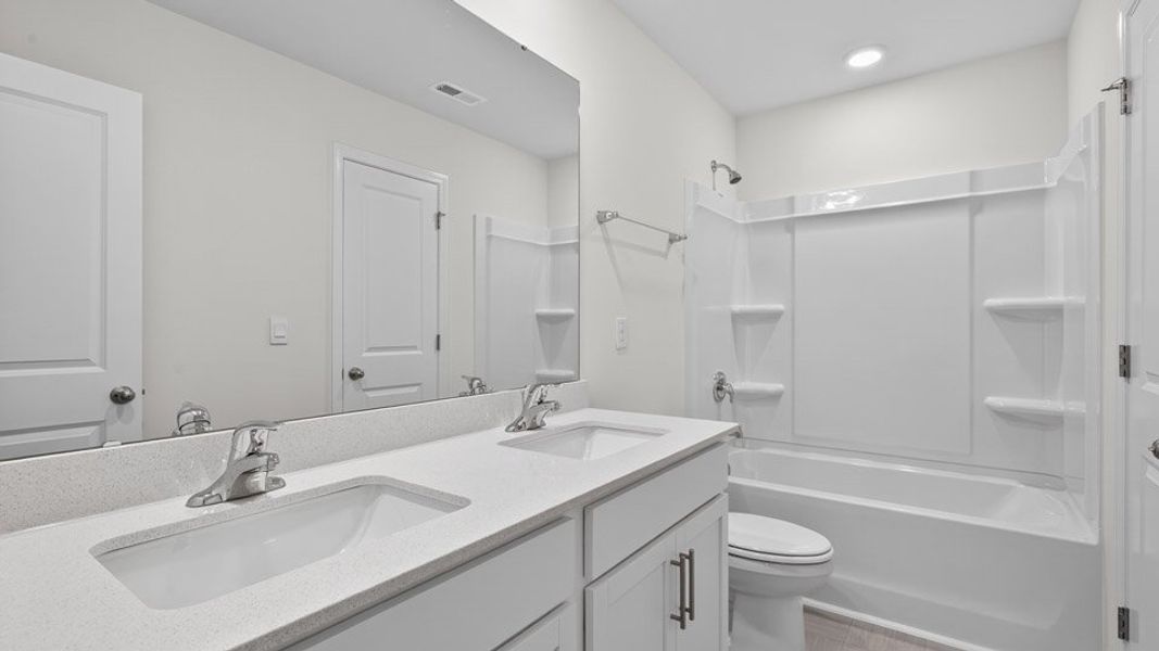 Furnished interior view inside a new home in Galvins Ridge, Sanford (Image 7).