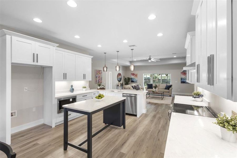 Furnished interior view inside a new home in , Lake Helen (Image 9).
