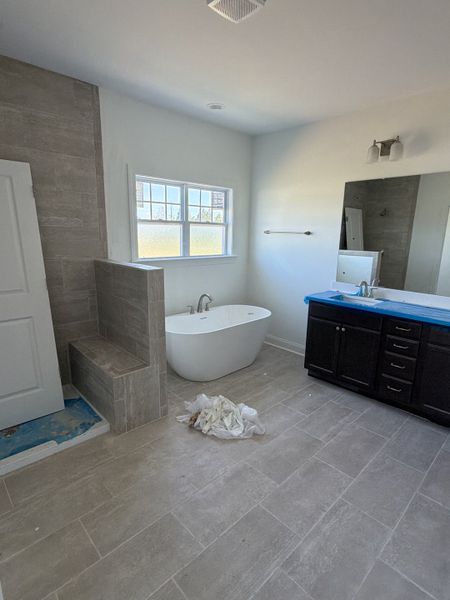 In-progress construction of a new home in Cheshire Landing, Grimesland, NC (Image 9).
