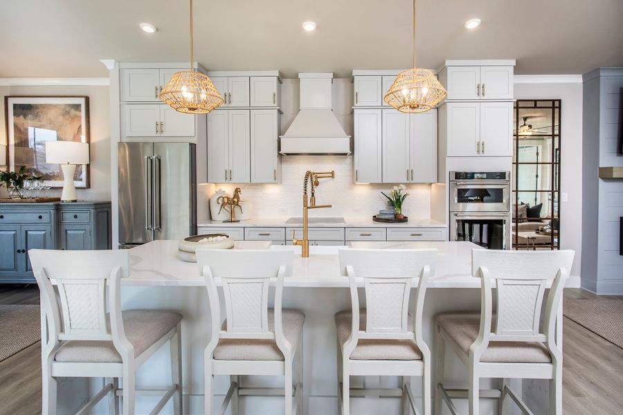 Furnished interior view inside a new home in The Groves at Myrtle, Roswell (Image 6).