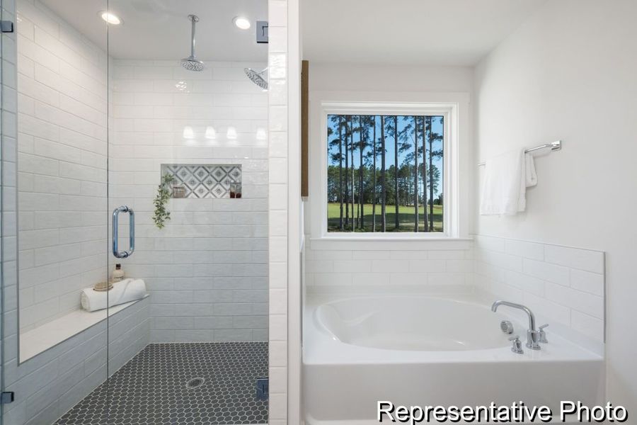 Furnished interior view inside a new home in Morrow Brook, Albemarle (Image 23).