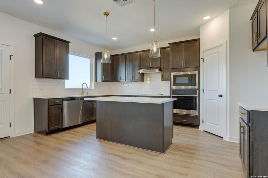 Furnished interior view inside a new home in The Wilder, Adkins (Image 12).