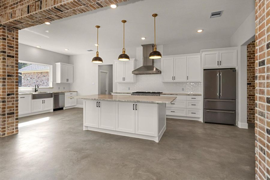 Furnished interior view inside a new home in , Willis (Image 6).