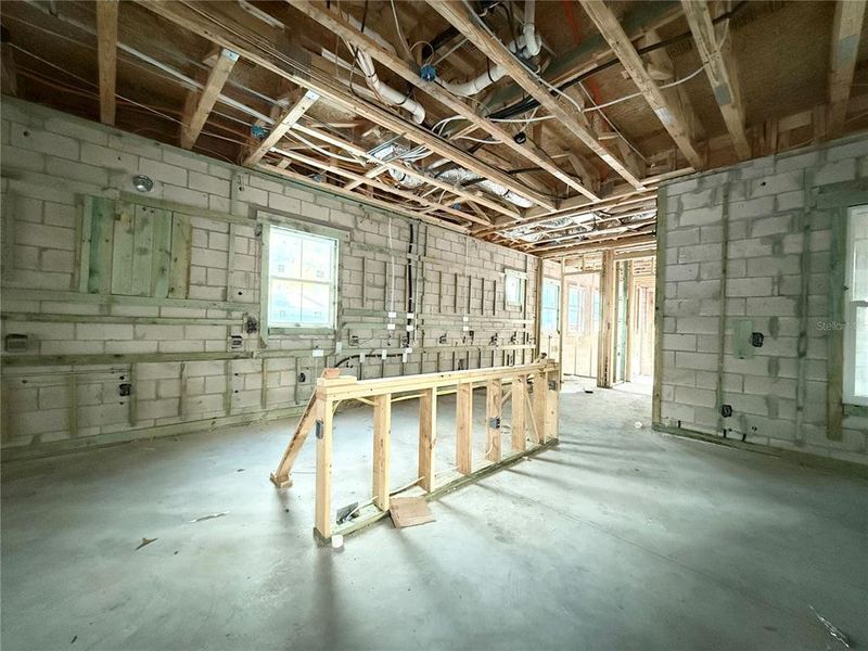 In-progress construction of a new home in , St. Petersburg, FL (Image 11).