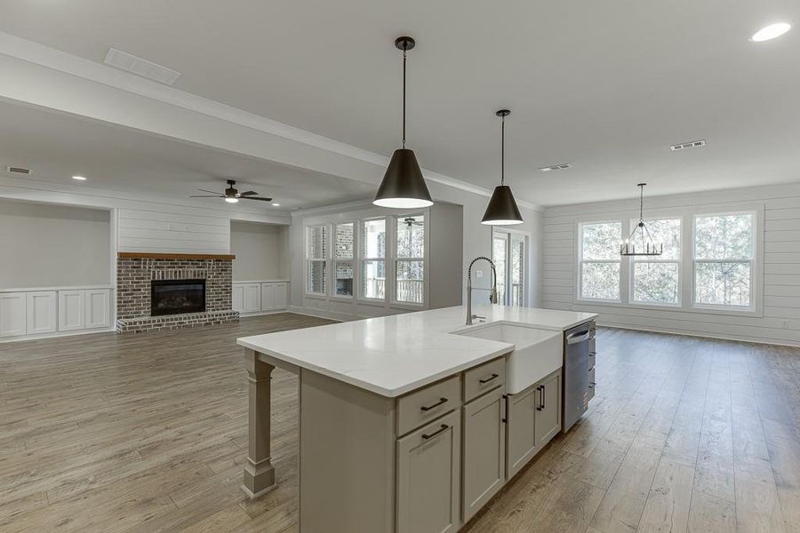 Furnished interior view inside a new home in , Bishop (Image 15).