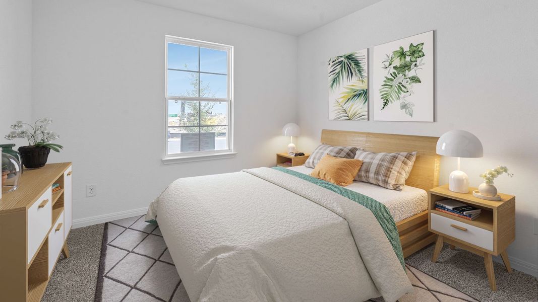 Furnished interior view inside a new home in Carillon, Manor (Image 15). Furnished interior view inside a new home in Carillon, Manor (Image 15).