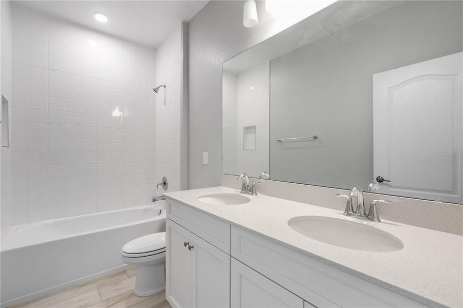 Furnished interior view inside a new home in Encore at Ovation, Winter Garden (Image 8).
