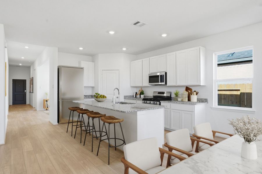 Furnished interior view inside a new home in Hockley Meadows, Hockley (Image 5).