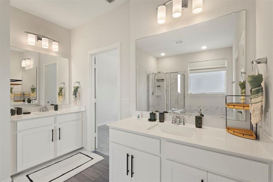 Furnished interior view inside a new home in Merritt Village, Rowlett (Image 33).