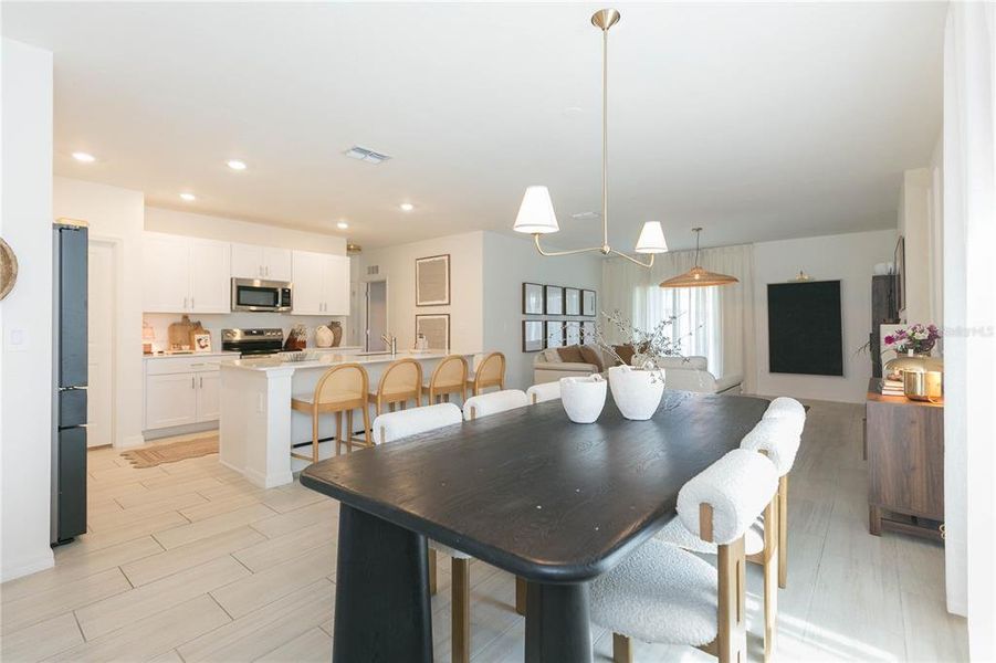 Furnished interior view inside a new home in Angeline, Land O' Lakes (Image 7).