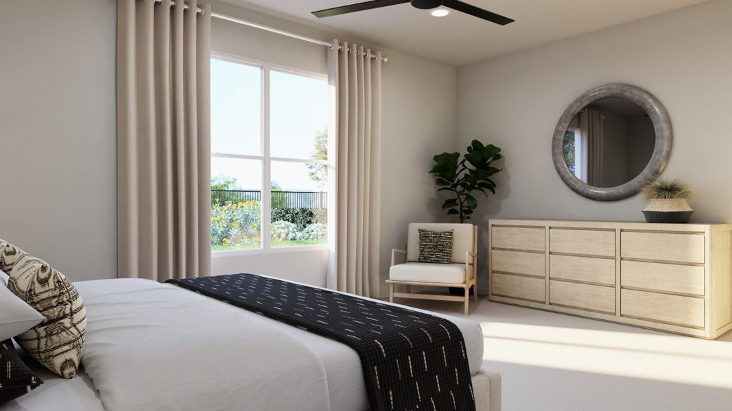 Primary Bedroom | Longleaf Floor Plan