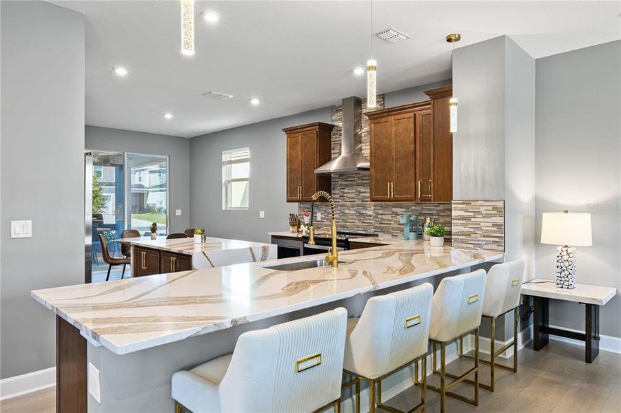 Furnished interior view inside a new home in , Orlando (Image 19).