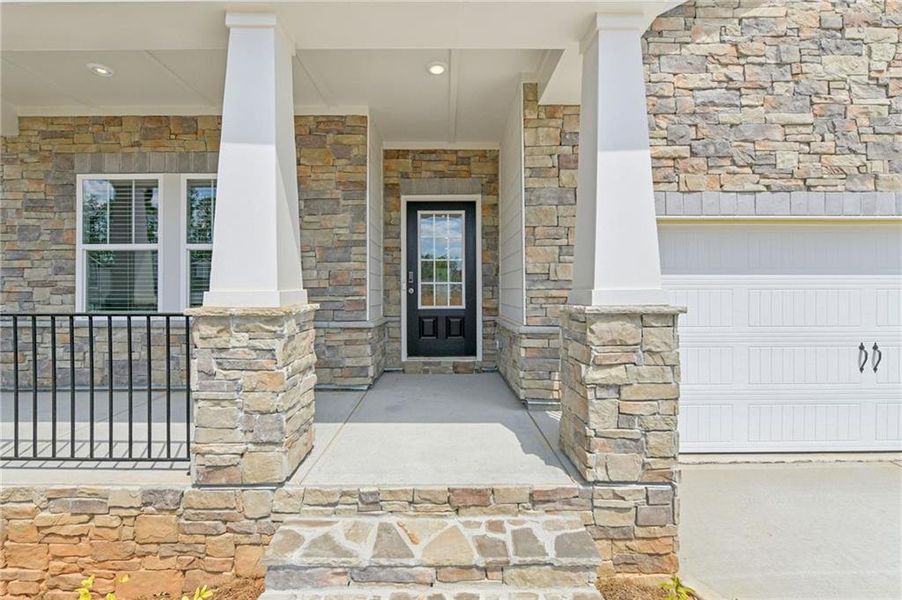 Exterior details and patio area of a home in Martin Springs - Estate Series, Lawrenceville (Image 34). Exterior details and patio area of a home in Martin Springs - Estate Series, Lawrenceville (Image 34).