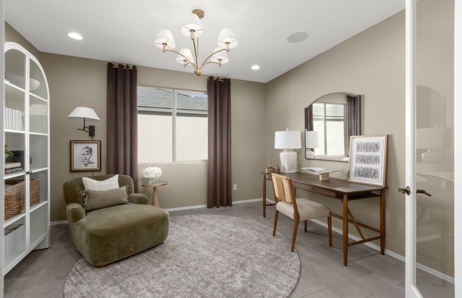 Representative furnished interior of a home built from the Tifton Walk by Del Webb in Sun City Anthem at Merrill Ranch, Florence (Image 8).