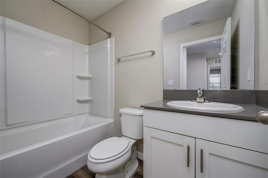 Furnished interior view inside a new home in Pasadena Point, Wesley Chapel (Image 3). Furnished interior view inside a new home in Pasadena Point, Wesley Chapel (Image 3).