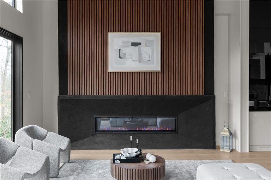 Close-up of interior finishes inside a home in , Atlanta (Image 69).