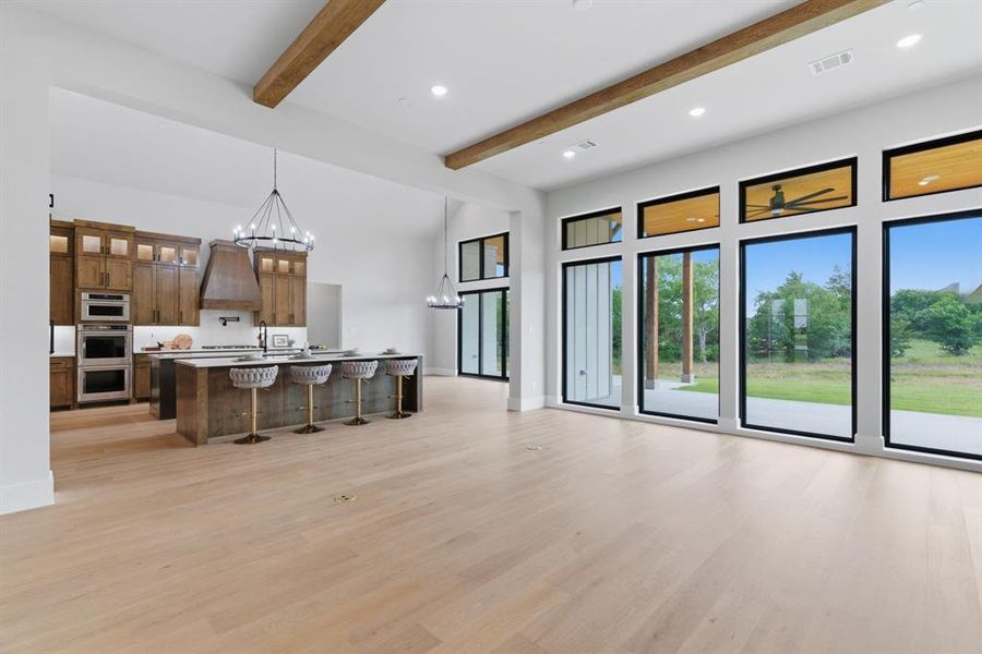 Furnished interior view inside a new home in , Northlake (Image 13).
