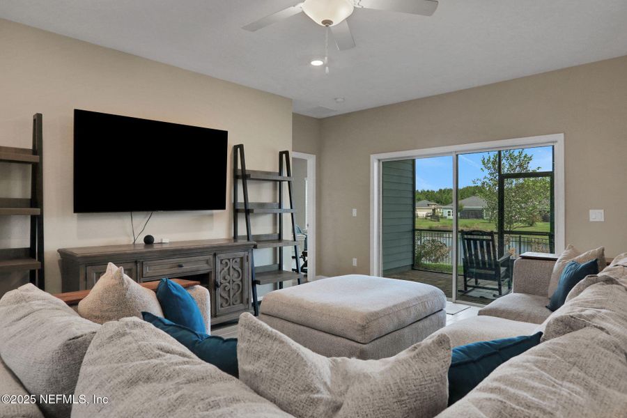 Furnished interior view inside a new home in , Green Cove Springs (Image 4). Furnished interior view inside a new home in , Green Cove Springs (Image 4).