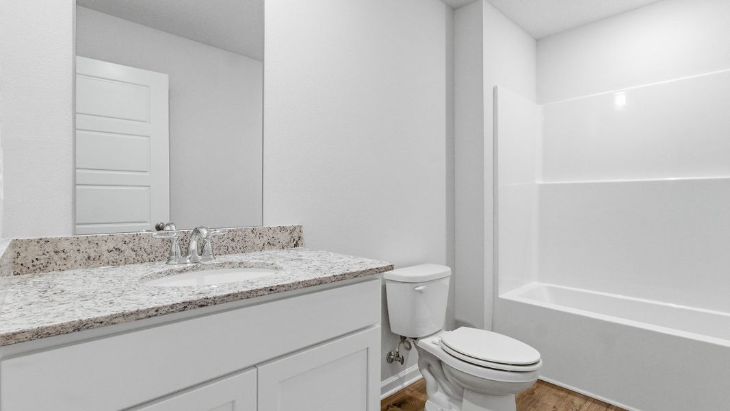 Furnished interior view inside a new home in Wesley Park, Crawfordville (Image 11).