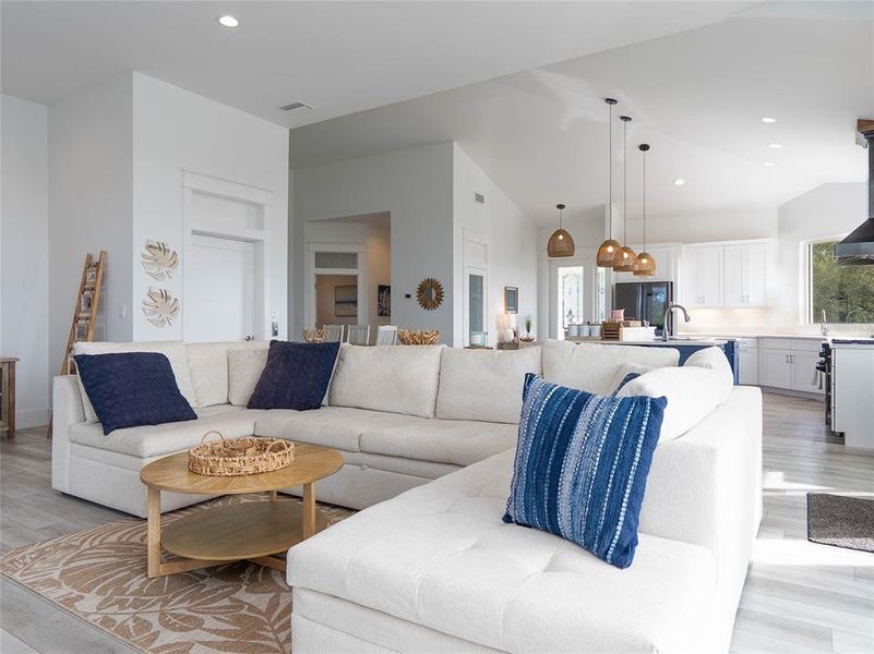 Furnished interior view inside a new home in , Englewood (Image 35).