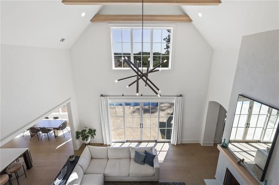 Furnished interior view inside a new home in , Milton (Image 45).