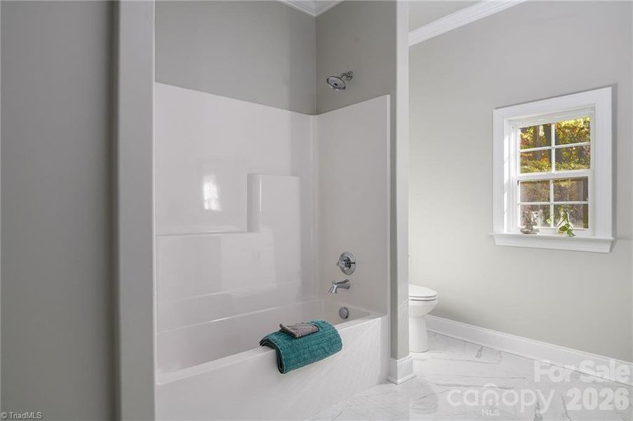 Upstairs full bath Upstairs full bath