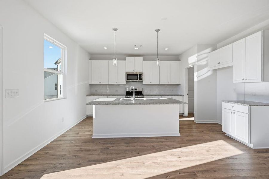 Furnished interior view inside a new home in Falls Creek, Flowery Branch (Image 11).