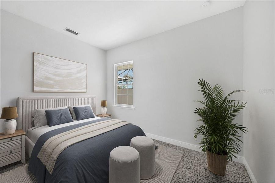 Furnished interior view inside a new home in , Placida (Image 12).