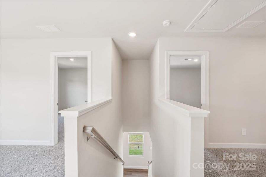 Furnished interior view inside a new home in Walnut Reserve, Conover (Image 8).