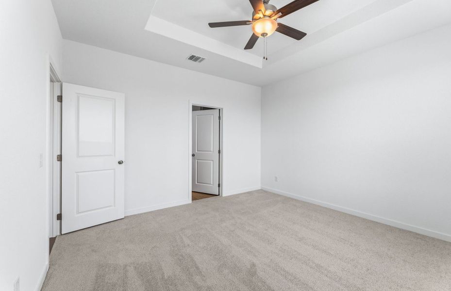 Spacious, unfurnished interior of a new home in Crosswinds, Kyle (Image 34). Spacious, unfurnished interior of a new home in Crosswinds, Kyle (Image 34).