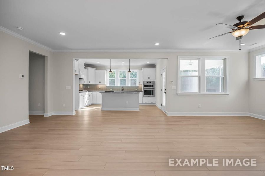Spacious, unfurnished interior of a new home in Laneridge Estates, Raleigh (Image 4).