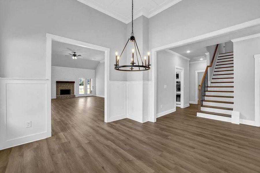 Spacious, unfurnished interior of a new home in , Monroe (Image 19). Spacious, unfurnished interior of a new home in , Monroe (Image 19).