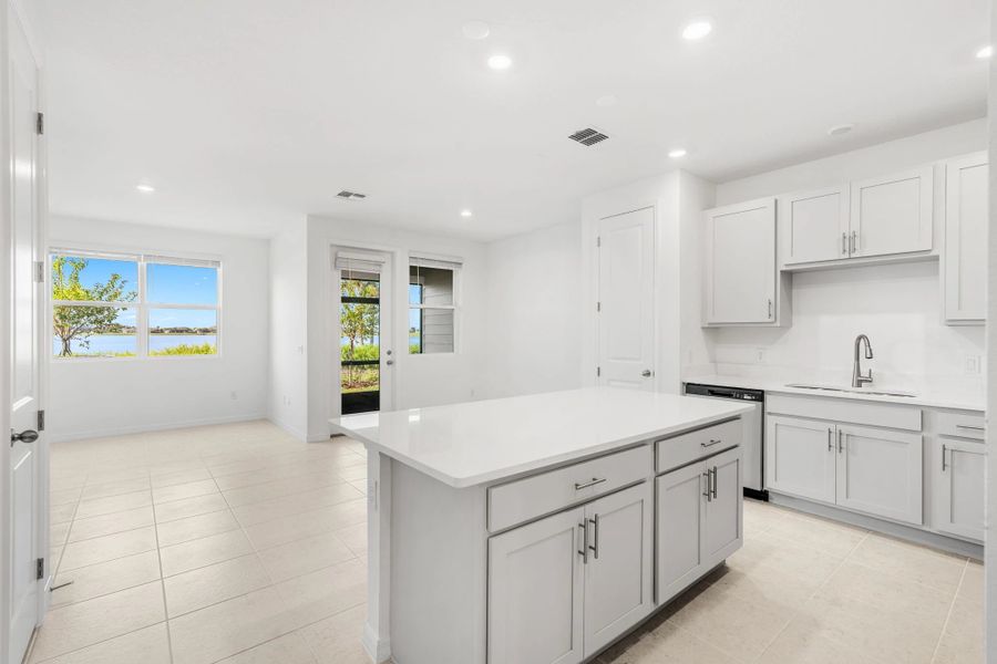 Furnished interior view inside a new home in Catamaran Cove, Rockledge (Image 11).
