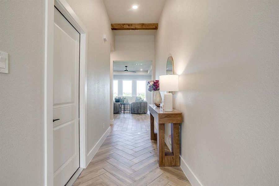 Furnished interior view inside a new home in , White Settlement (Image 32).