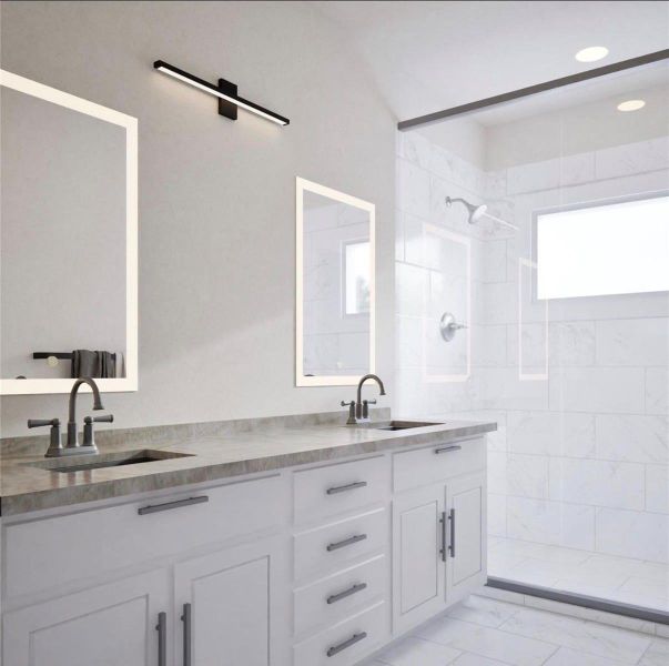 Furnished interior view inside a new home in , Houston (Image 14).