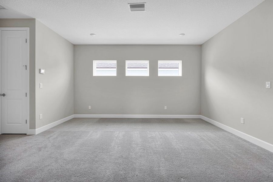 Representative unfurnished interior of a home built from the The Cypress by Providence Homes (Florida) in Reflections at Nocatee, Nocatee (Image 79).