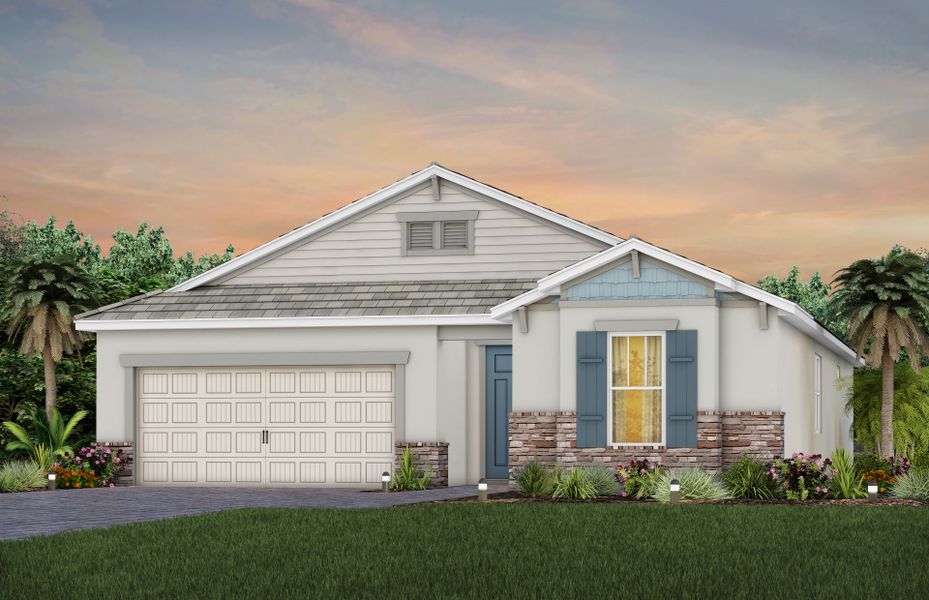 Exterior C2 with optional stone