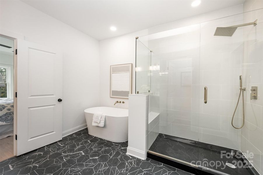 Furnished interior view inside a new home in , Charlotte (Image 6).