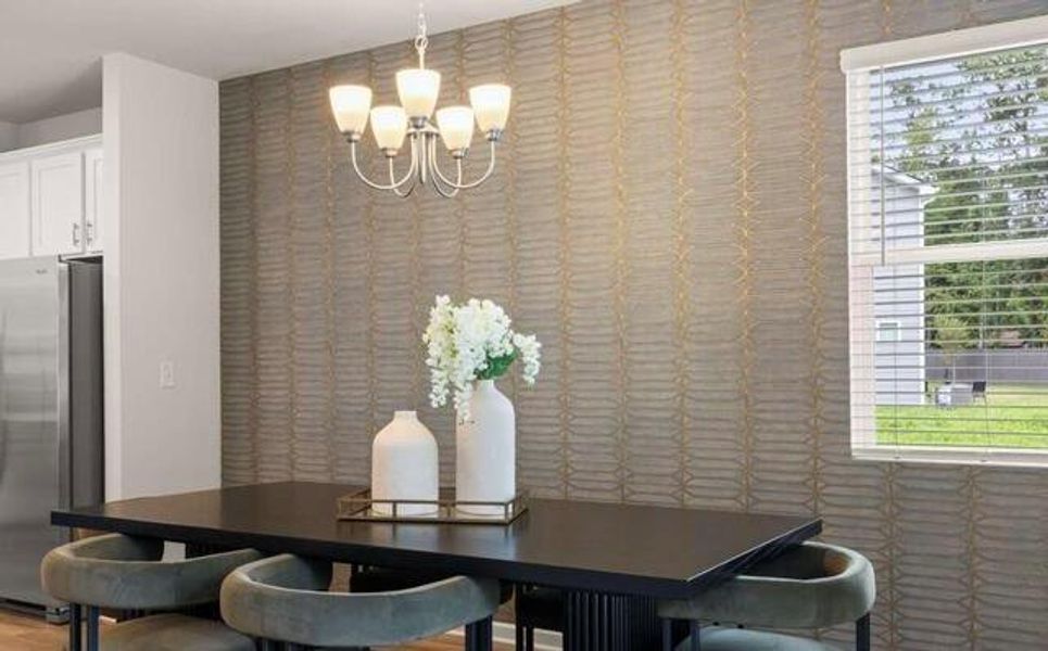 Furnished interior view inside a new home in Walden Park - The Retreat, Jonesboro (Image 22).