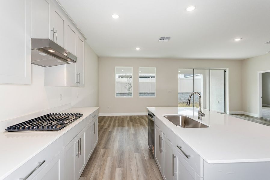 Furnished interior view inside a new home in Pasadena Woods, Wesley Chapel (Image 6). Furnished interior view inside a new home in Pasadena Woods, Wesley Chapel (Image 6).